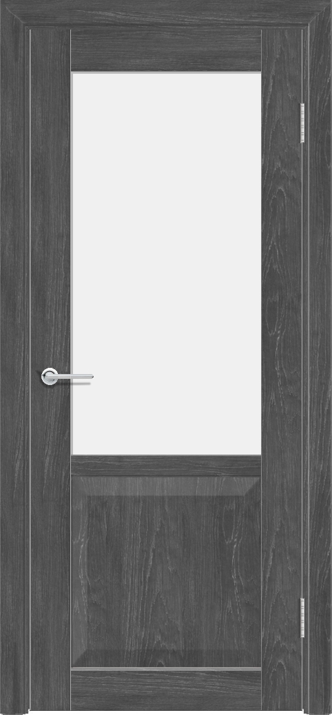 Т22, Дуб графит, Белое матовое