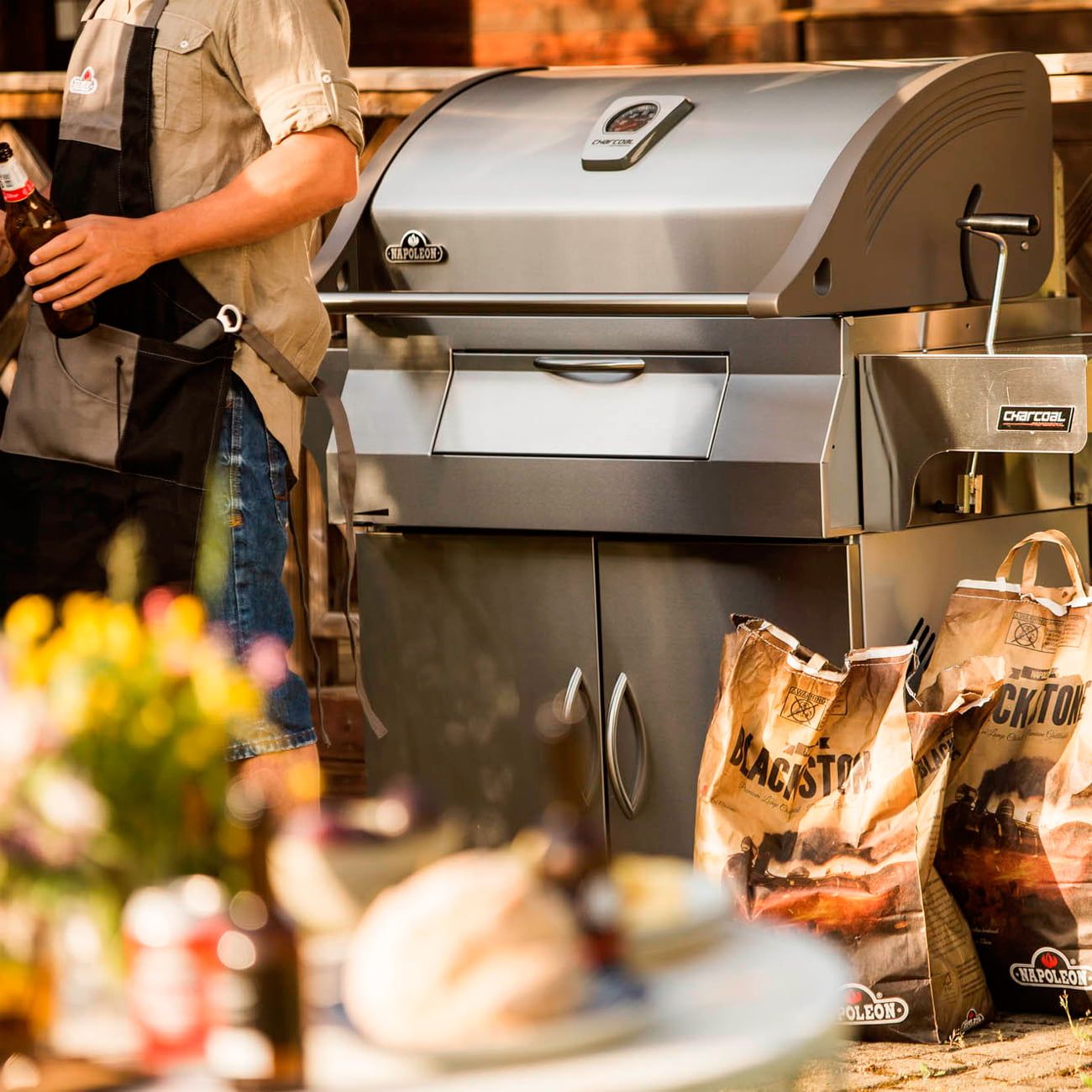 Гриль угольный Napoleon PRO-605 