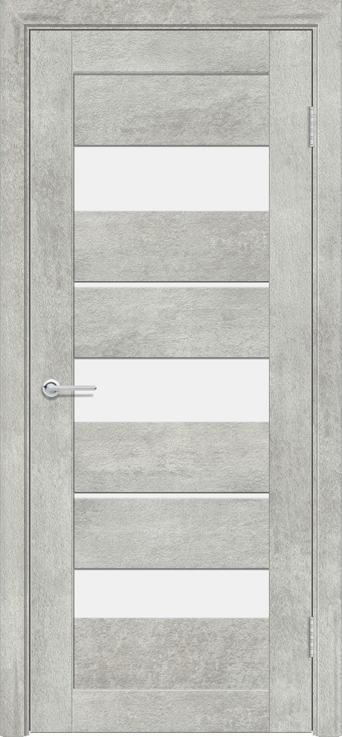 Т64, Серый бетон, Белое матовое