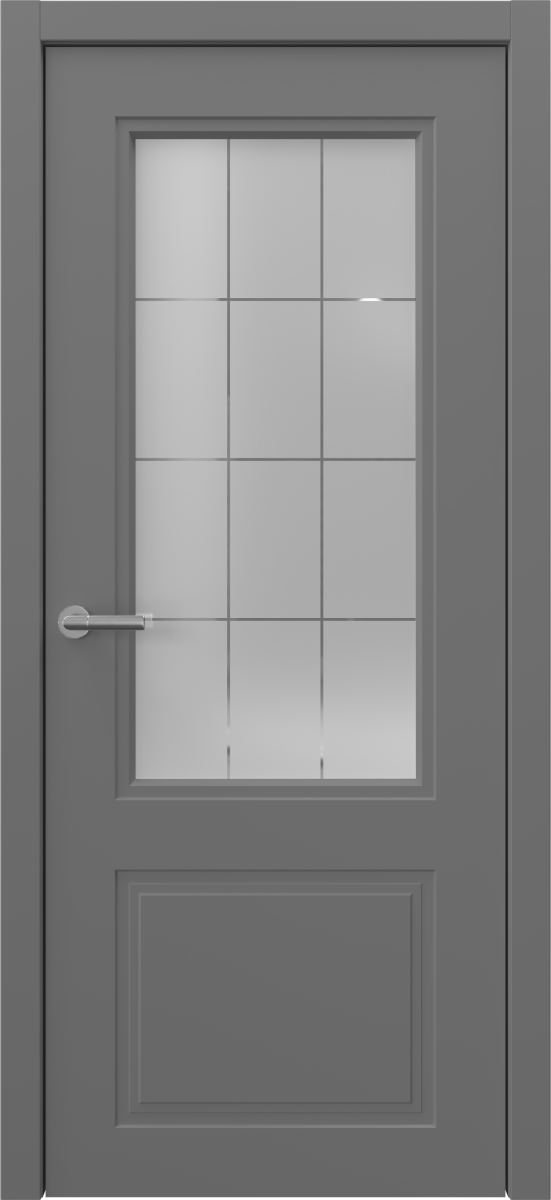 Nevada 2, Nevada, Экошпон, Софт серый, Сатинат белое