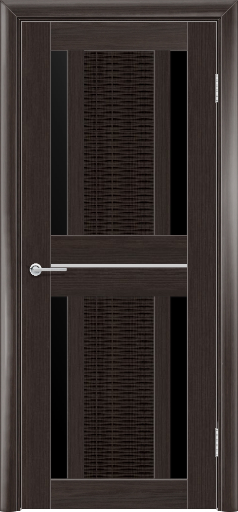 Т26, Орех темный рифленый, Лакобель черный