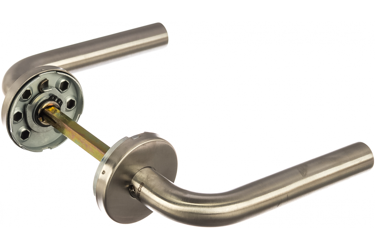 Ручка дверная Apecs H-0201-Inox никель 12027