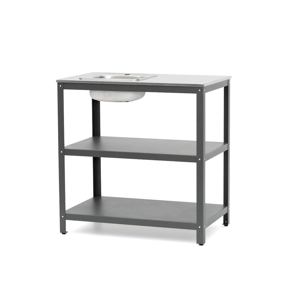 Стол с мойкой Gratar Patio P-02