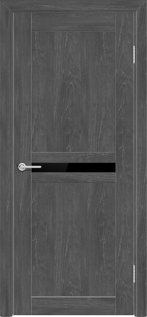 Т9, Дуб графит, Лакобель черный