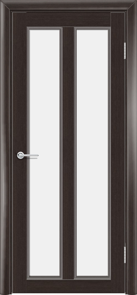 Т56, Орех темный рифленый, Белое матовое