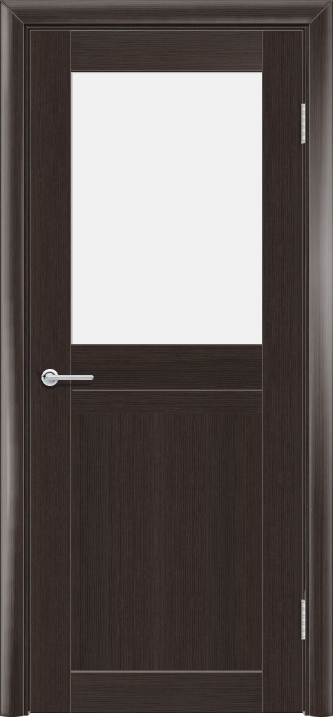 Т10, Орех темный рифленый, Белое матовое