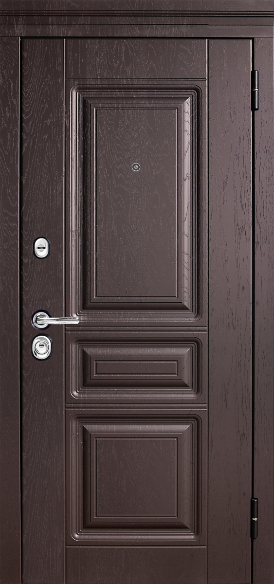 Входная дверь Металюкс М 709 с капителью.