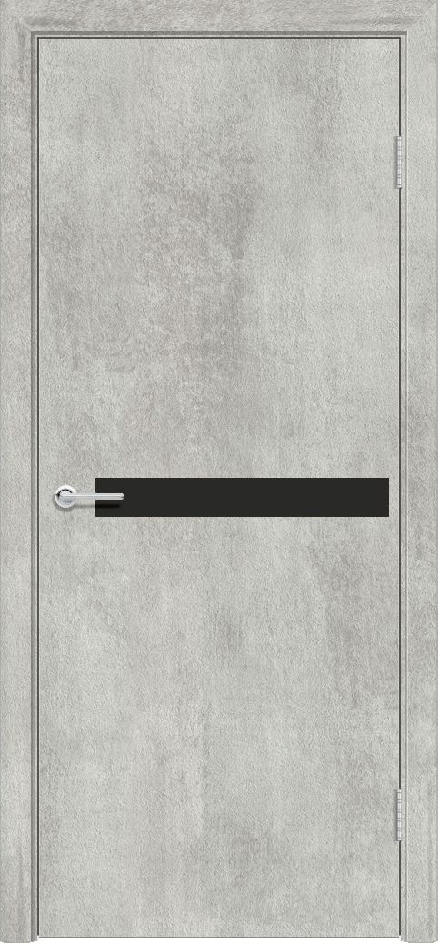 M2, Бетон серый, Лакобель черный