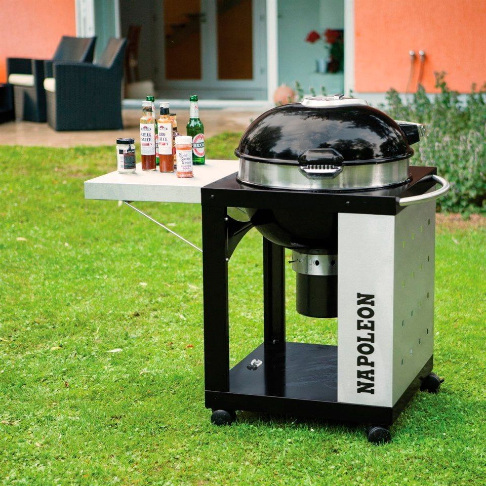Гриль угольный Napoleon PRO22K-CART, 57 см черный