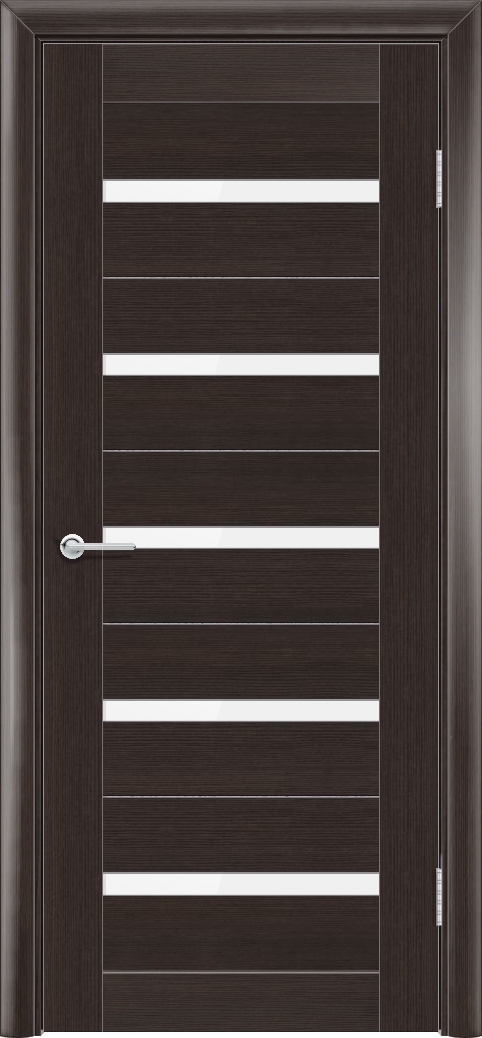 Т1, Орех темный рифленый, Лакобель белый