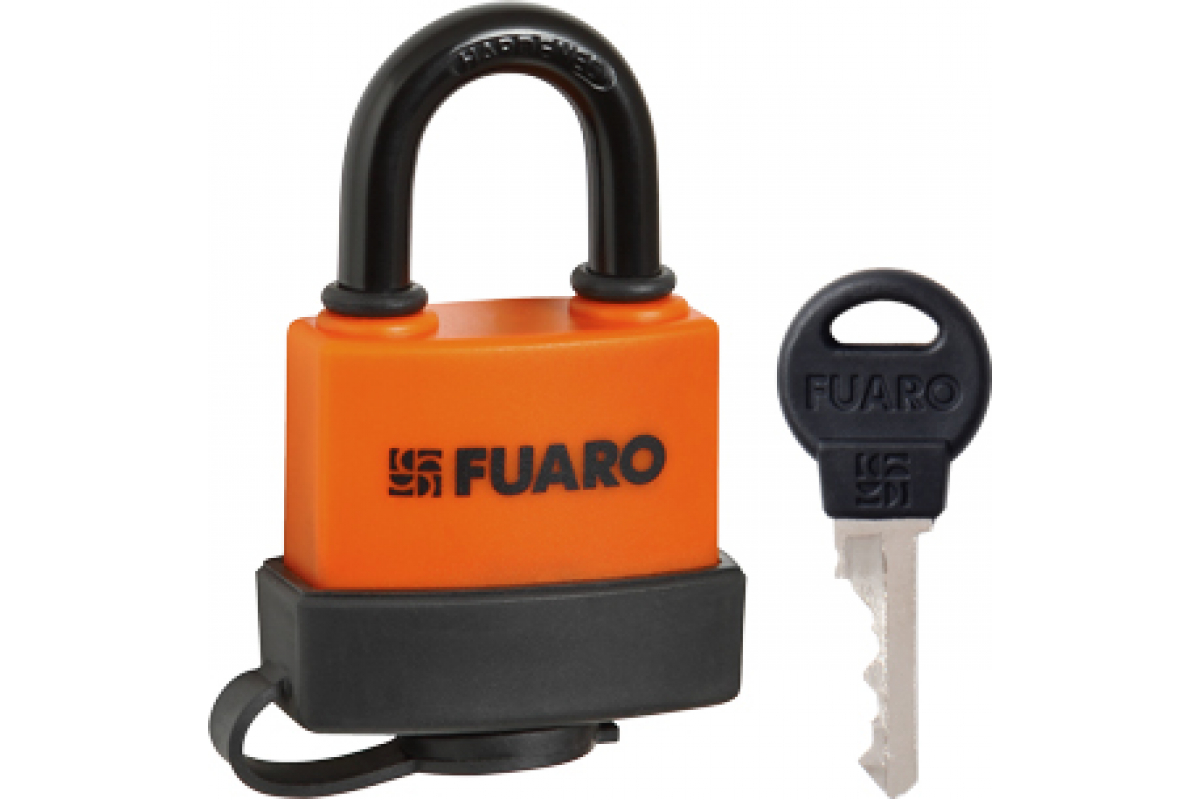Навесной замок Fuaro PL-3640 40 мм 3 англ. кл. Блистер 26399