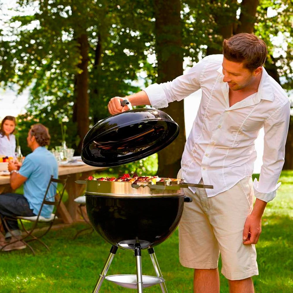 Гриль угольный Weber Classic Kettle, 57 см черный