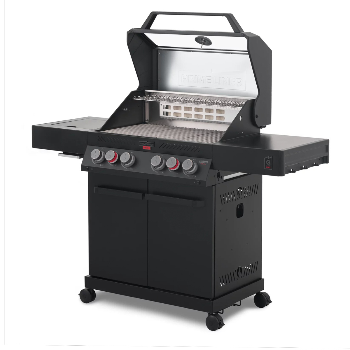 Гриль газовый PRIMELINER G4 Pro Deluxe 77756DLX