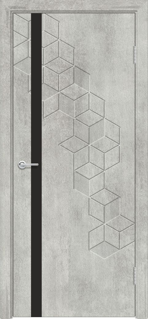 M70, Бетон серый, Лакобель черный