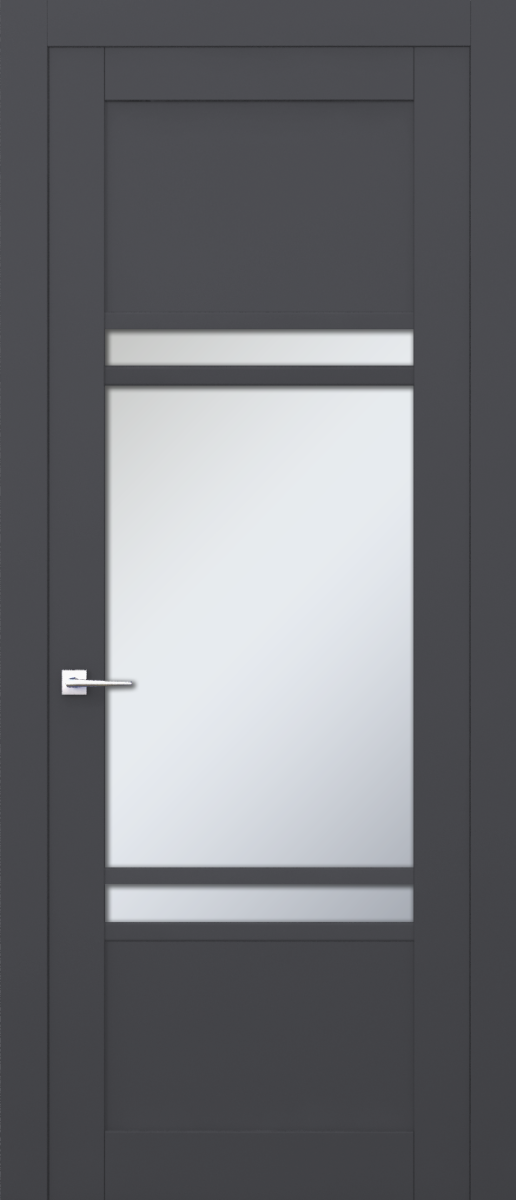 V 14, Vista, Экошпон, Софт графит, Белое матовое