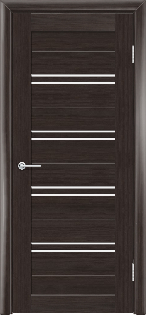 Т65, Орех темный рифленый, Белое матовое