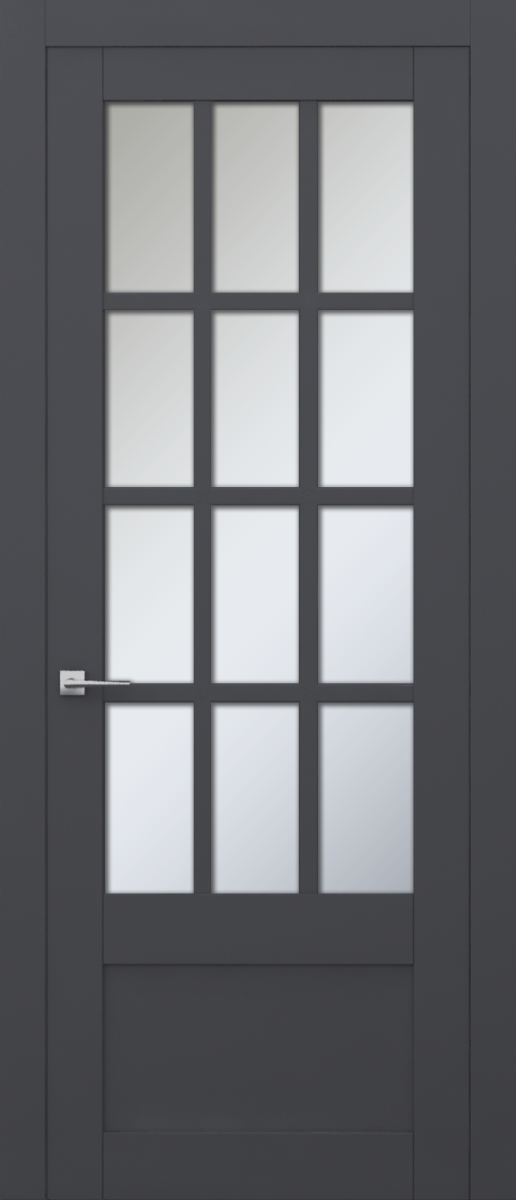 V 42, Vista, Экошпон, Софт графит, Белое матовое