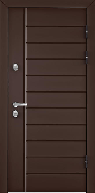 Входная дверь Snegir 45PP Молочный шоколад OS45-07.