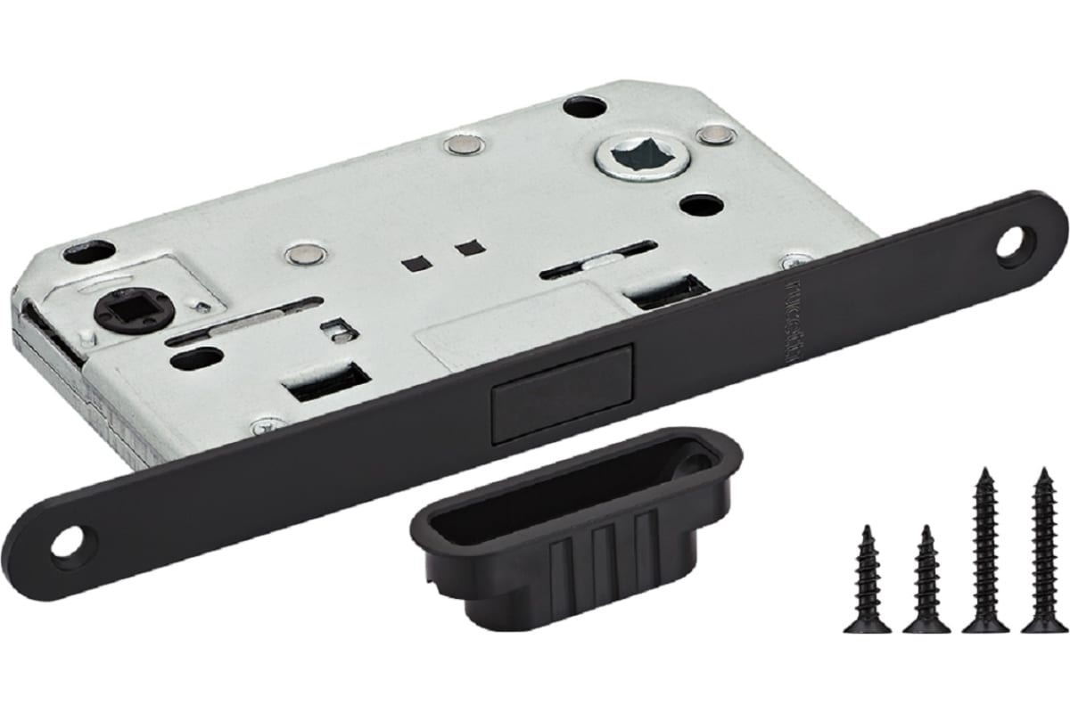 Защелка магнитная Rucetti RM1895 BL, многофункциональная, цвет - черный 9014496