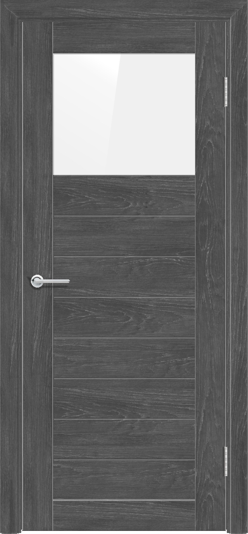 Т35, Дуб графит, Лакобель белый