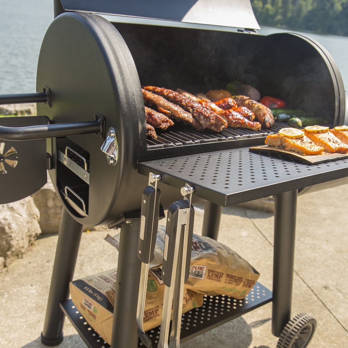 Гриль уголный - Broil King коптильня Regal Grill 400