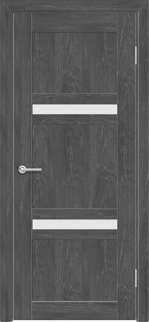 Т51, Дуб графит, Белое матовое