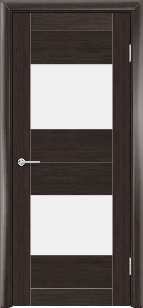 Т33, Орех темный рифленый, Белое матовое