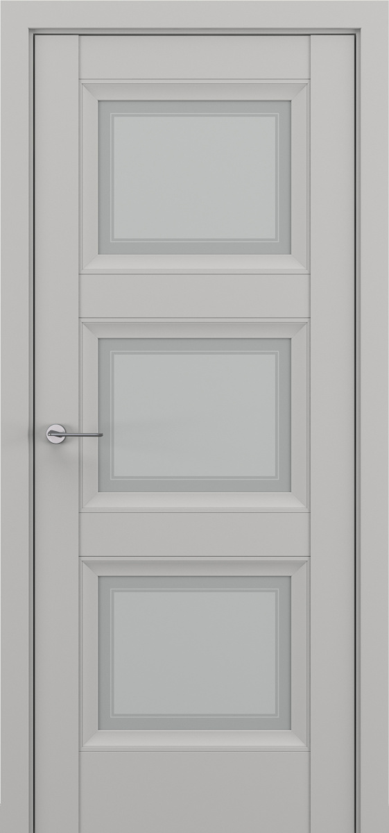 Гранд В2, Classic Baguette, Экошпон, Матовый серый, Сатинат