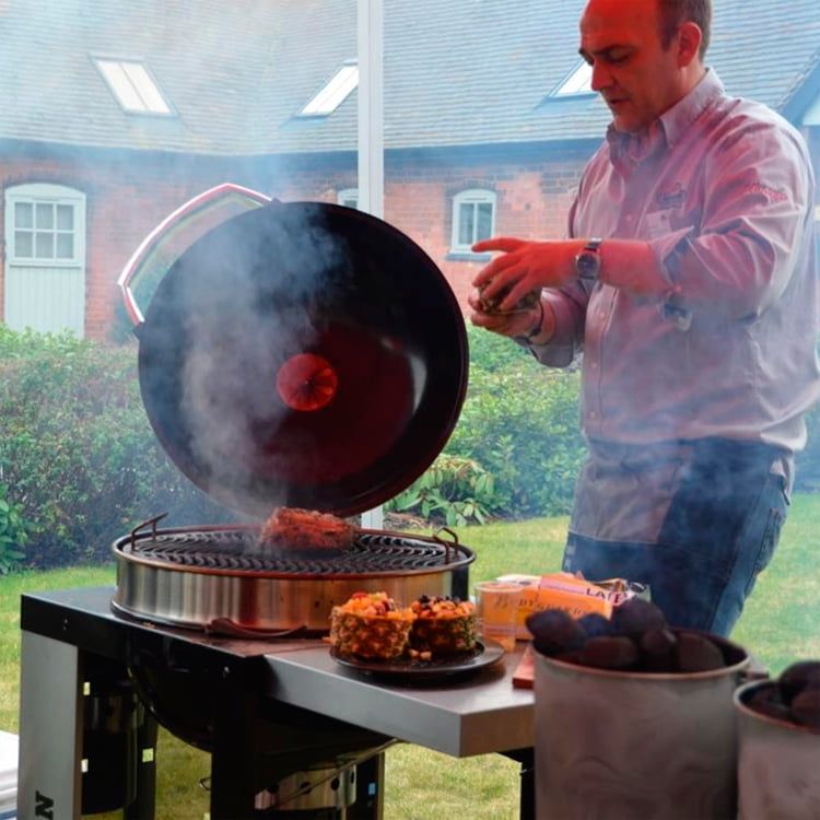 Гриль угольный Napoleon PRO22K-CART, 57 см черный