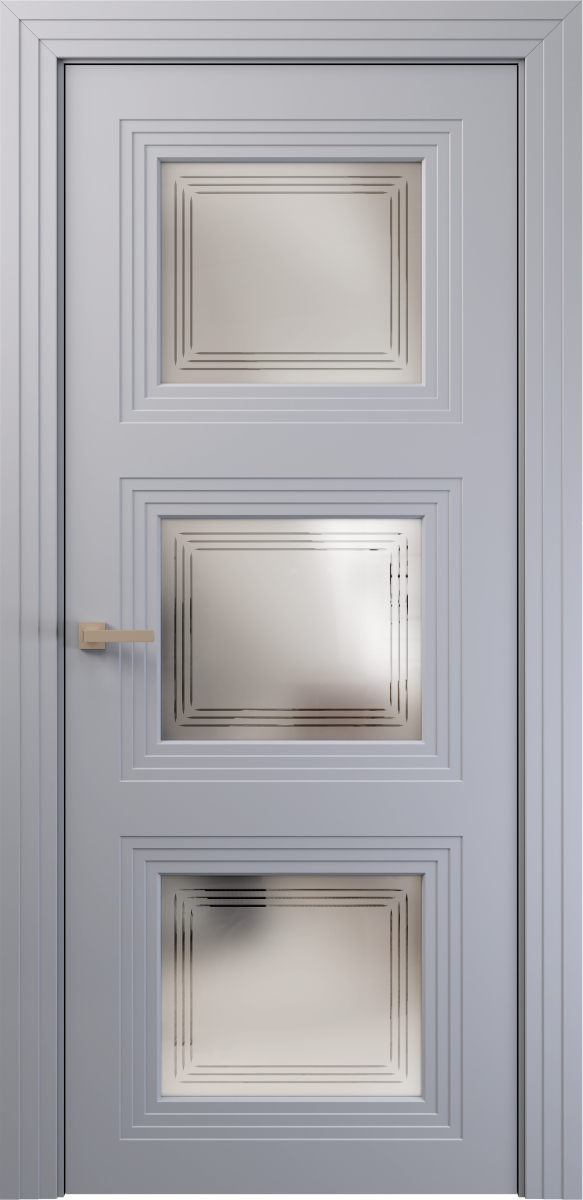 Trio 4, Trio, Экошпон, Софт маус, Сатинат белое