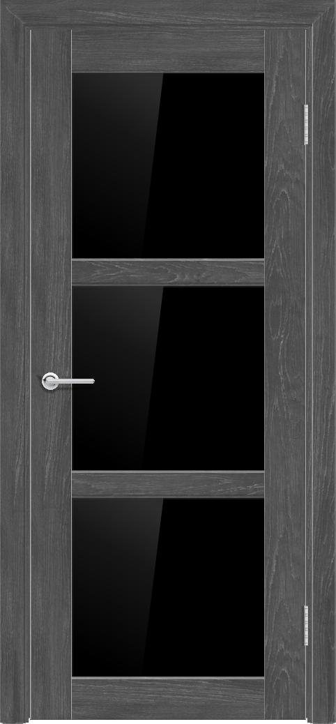 Т24, Дуб графит, Лакобель черный