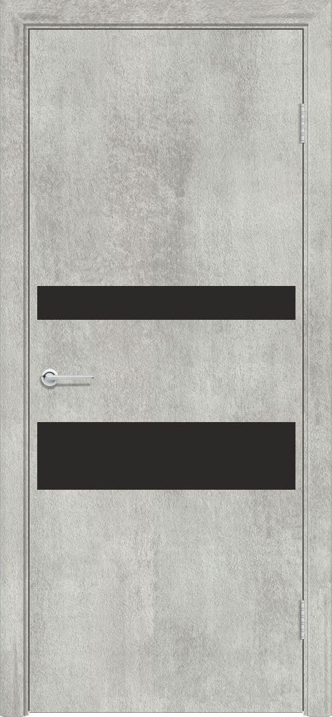 M12, Бетон серый, Лакобель черный