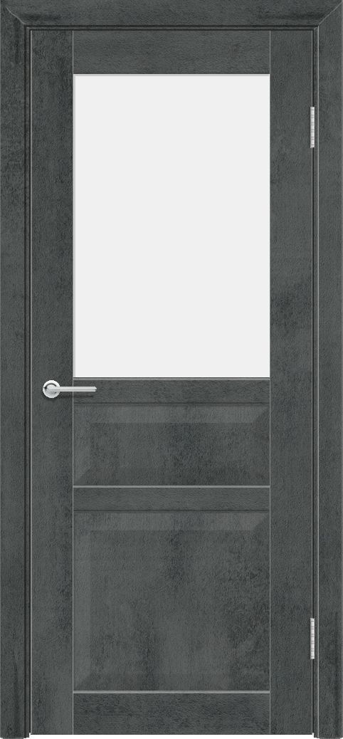 Т23, Темный бетон, Белое матовое