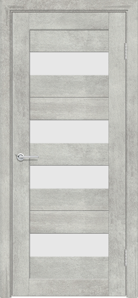 Т66, Серый бетон, Белое матовое