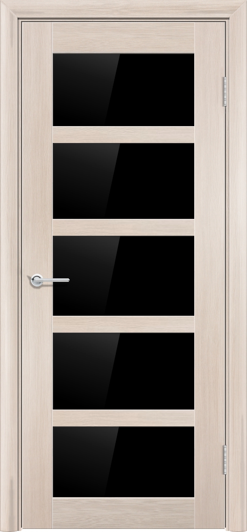 P19, Дуб капучино, Лакобель черный