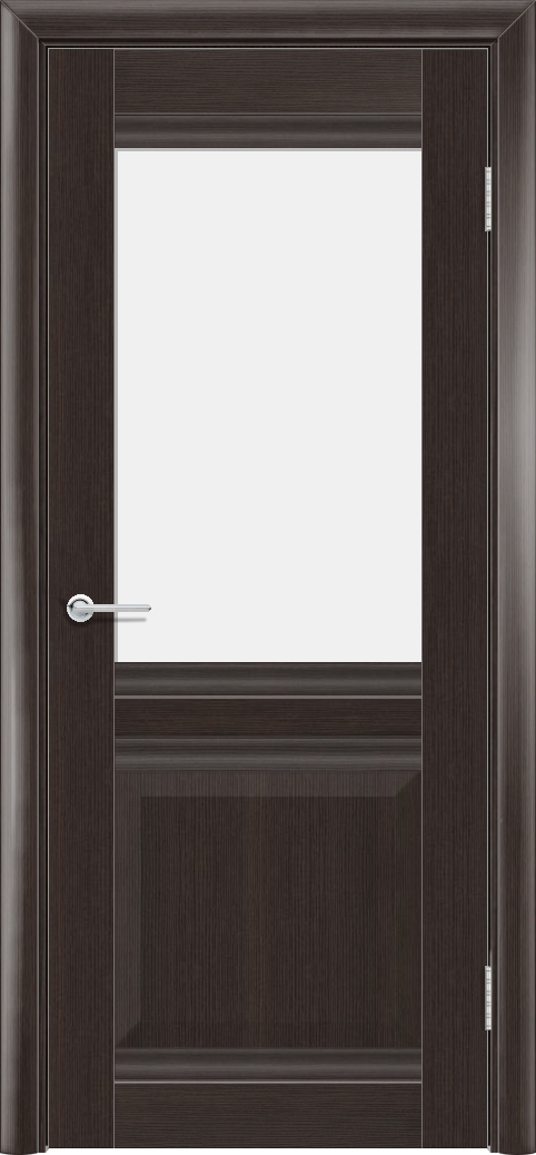 Т48, Орех темный рифленый, Белое матовое