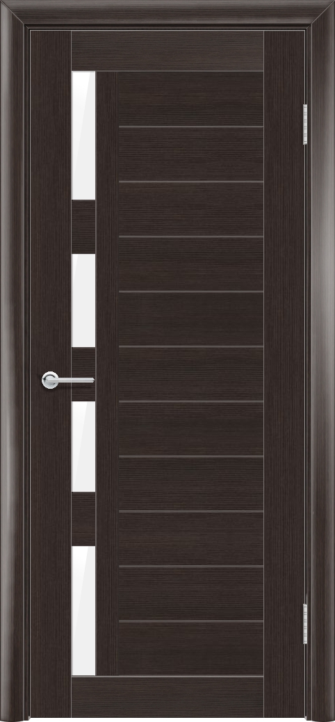 Т25, Орех темный рифленый, Лакобель белый