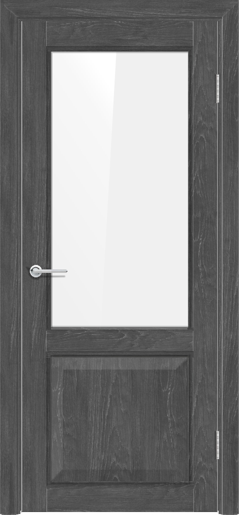 Т42, Дуб графит, Лакобель белый