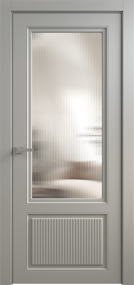 Parma 2, Parma, Экошпон, Софт грей, Белое рифленое