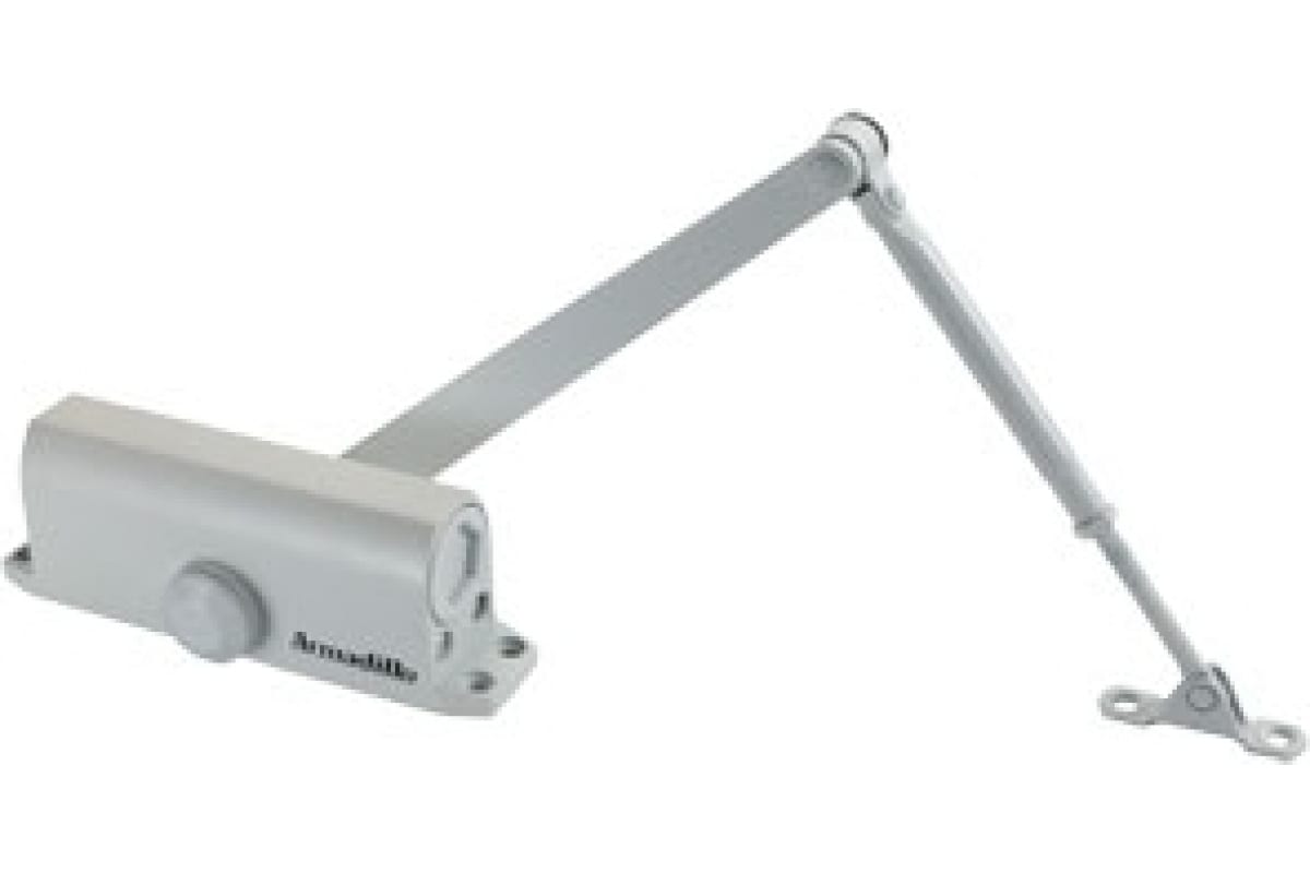 Дверной доводчик Armadillo LY3 65 кг, морозостойкий, белый 13648