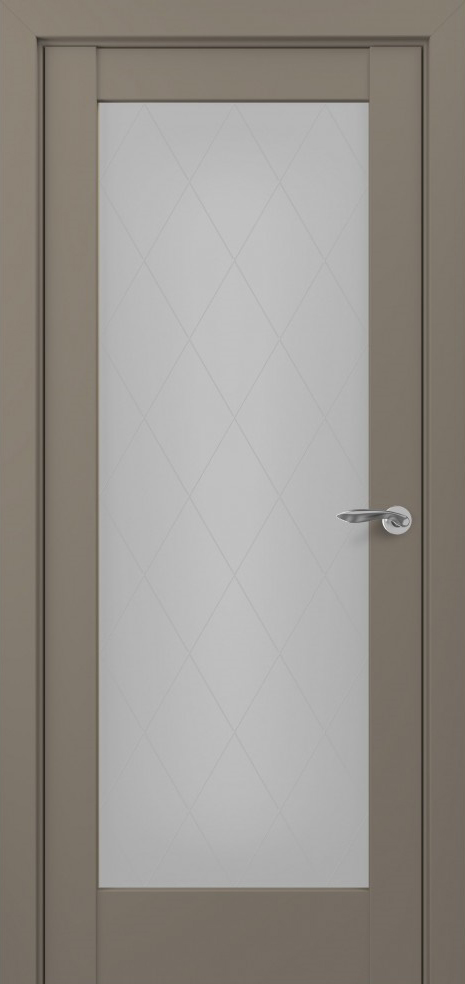 Неаполь, S Classic, Экошпон, Матовый графит, Сатинат, Ромб