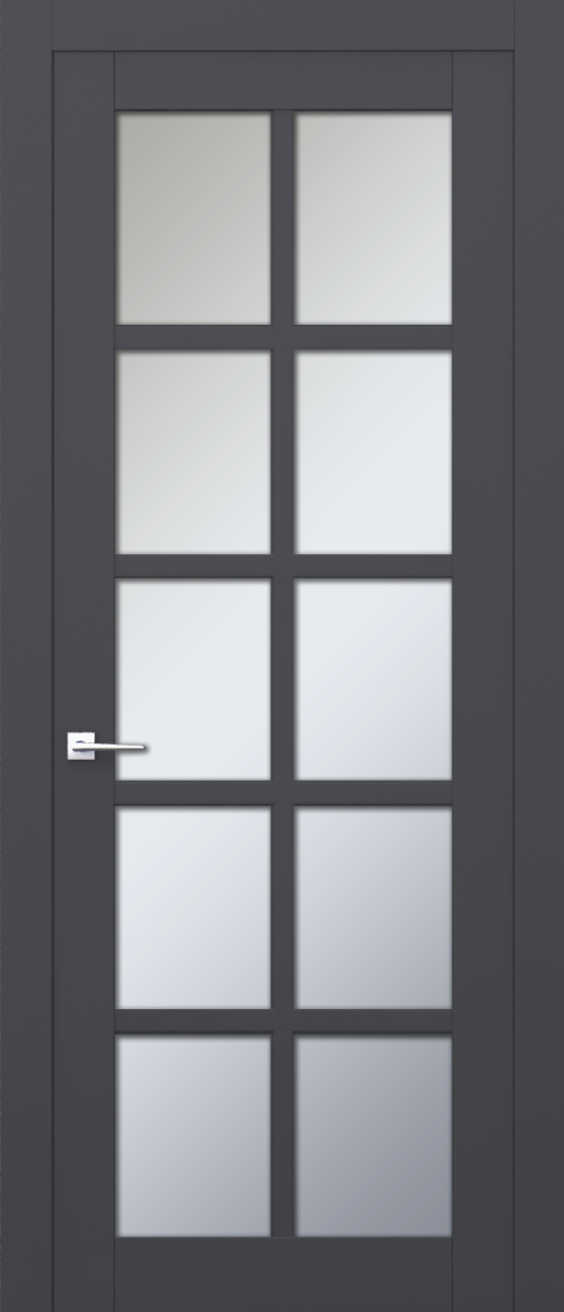 V 28, Vista, Экошпон, Софт графит, Белое матовое