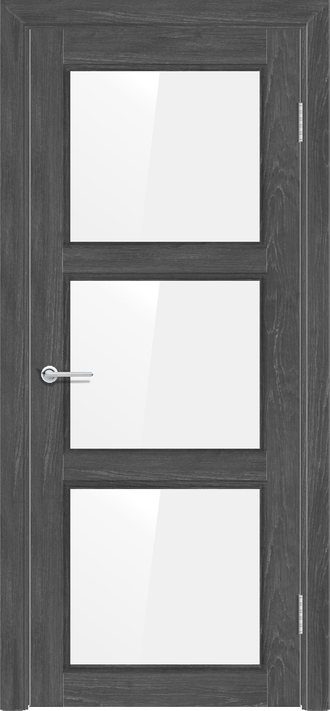 Т44, Дуб графит, Лакобель белый