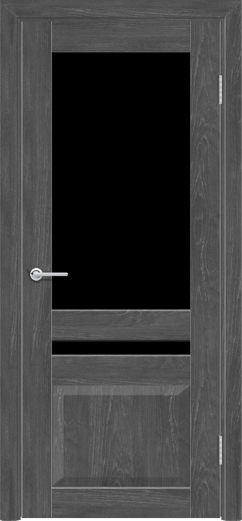 Т15, Дуб графит, Лакобель черный