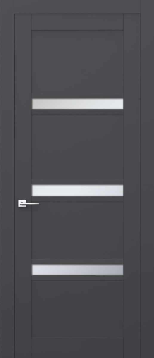 V 16, Vista, Экошпон, Софт графит, Белое матовое