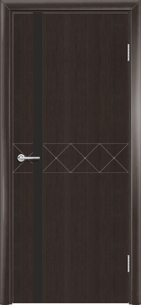 M66, Темный орех рифленый, Лакобель черный