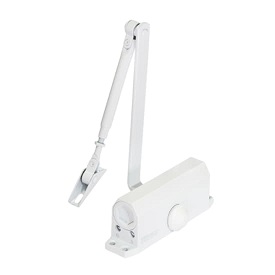 Дверной доводчик Ferre В61 (45-75кг) белый